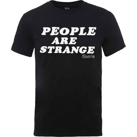 The Doors Unisex T-Shirt: People Are Strange - The Doors - Mercancía - Merch Traffic - 5056170624916 - 22 de enero de 2020