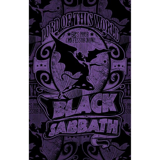 Cover for Black Sabbath · Black Sabbath Textile Poster: Lord Of This World (Plakat)