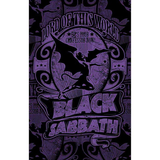 Black Sabbath Textile Poster: Lord Of This World - Black Sabbath - Merchandise -  - 5056365725916 - 