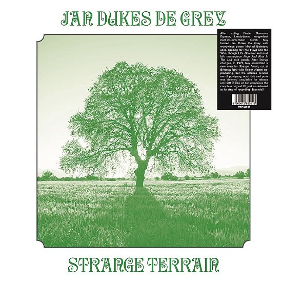 Cover for Jan Dukes De Grey · Strange Terrain (LP) (2023)