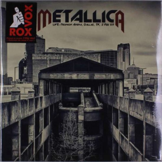 Live; Reunion Arena Dallas '89 (Fm) - Metallica - Music - Roxvox - 5292317209916 - October 19, 2018