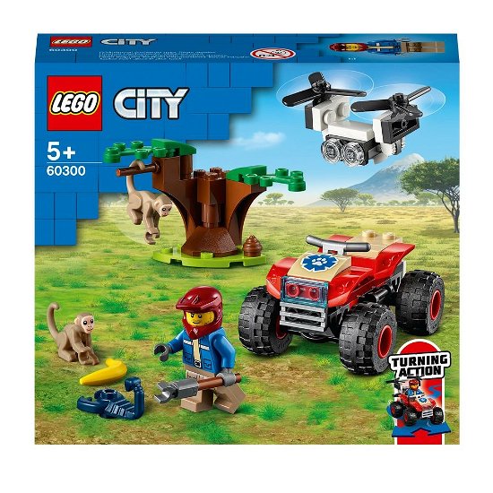 Cover for Lego · ATV wildlife rescue Lego (60300) (Legetøj)