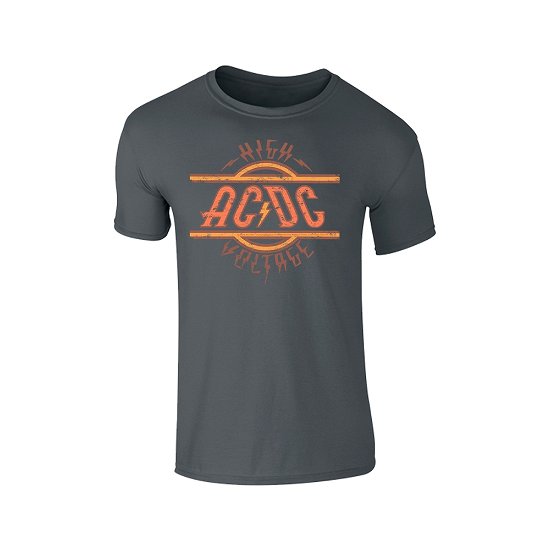 Cover for AC/DC · High Voltage (T-shirt) [size S] [Grey edition] (2020)