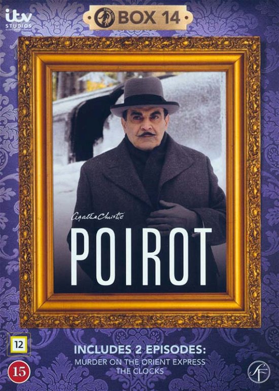Cover for Agatha Christie · Poirot Box 14 (DVD) (2010)