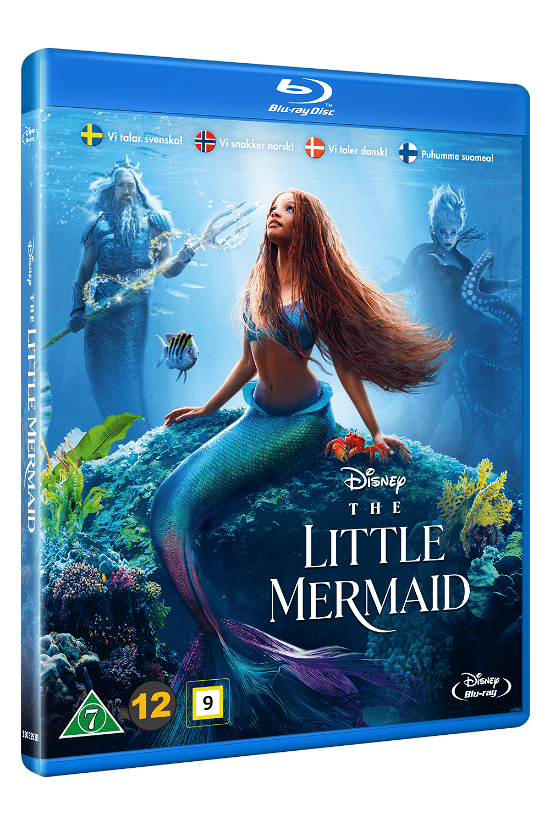 Cover for Little Mermaid &quot;Disney Live Action&quot; (Blu-Ray) (2023)