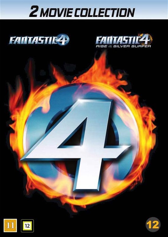 Cover for 2-Movie Collection · Fantastic 4 / Fantastic 4: Rise Of The Silver Surfer (DVD) (2017)