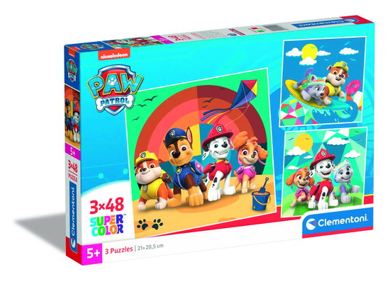 Cover for Clementoni · Puslespil Paw Patrol, 3x48 brikker (Jigsaw Puzzle) (2023)
