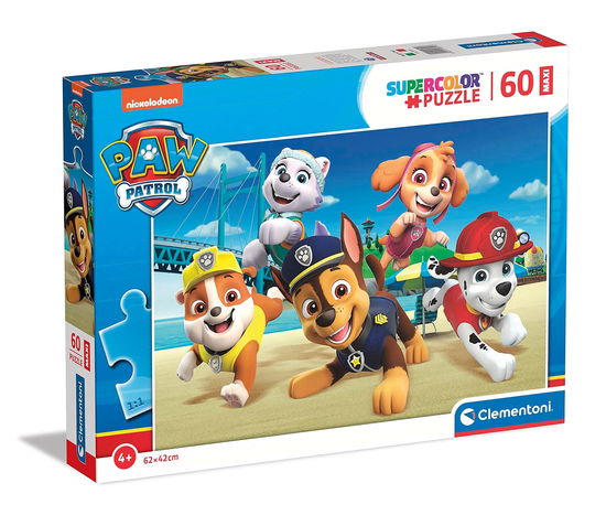 Cover for Clementoni · Puslespil, Maxi Paw Patrol, 60 brikker (Pussel) (2023)