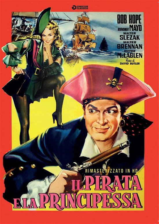 Cover for Pirata E La Principessa (Il) ( · Pirata E La Principessa (Il) (Rimasterizzato In Hd) (DVD) (2019)