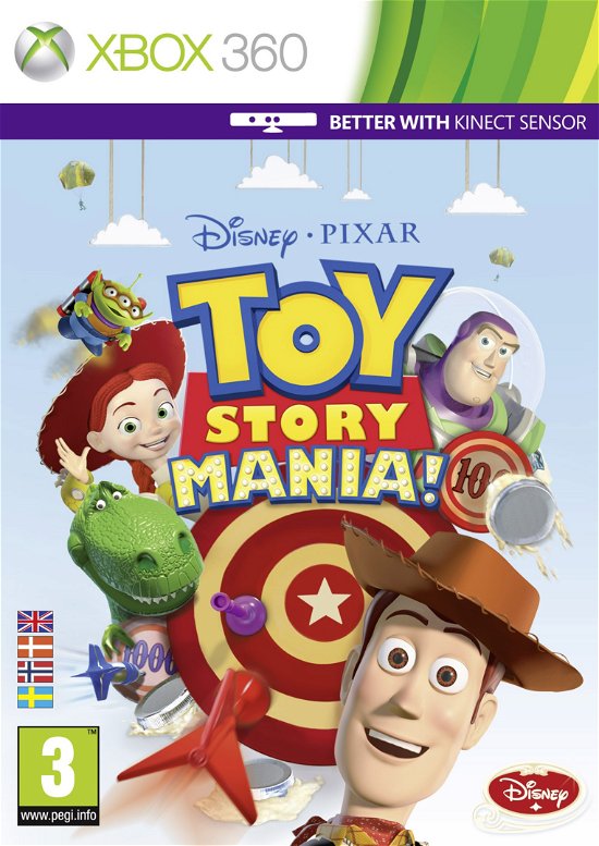 Cover for Buena Vista · Toy Story Mania  Requires Kinect (X360) (2012)