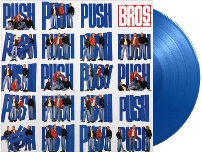 Cover for Bros · Push (LP) [Limited Translucent Blue Vinyl edition] (2023)