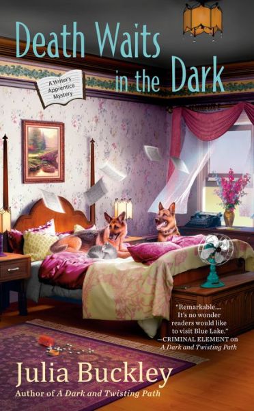 Cover for Julia Buckley · Death Waits in the Dark: A Writer's Apprentice Mystery #4 (Paperback Book) (2019)