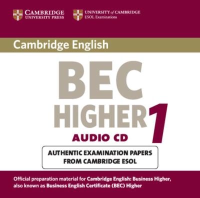 Cover for University of Cambridge Local Examinations Syndicate · Cambridge BEC Higher Audio CD: Practice Tests from the University of Cambridge Local Examinations Syndicate - BEC Practice Tests (Lydbog (CD)) (2002)