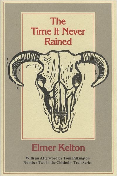 Cover for Elmer Kelton · The Time it Never Rained (Hardcover Book) (1984)
