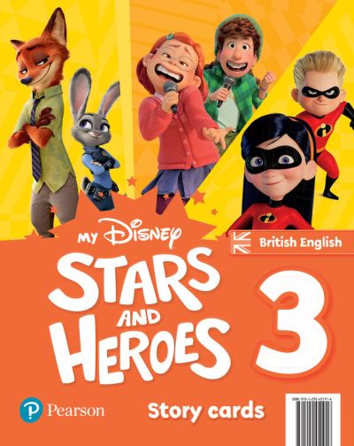 Cover for My Disney Stars and Heroes British Edition Level 3 Story Cards - Friends and Heroes (Cartas de oráculo/tarô) (2023)