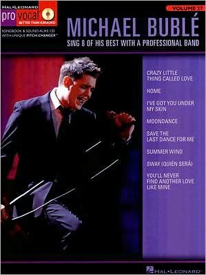 Michael Bublé Pro Vocal  inkl cd - Michael Buble - Books - Notfabriken - 9781423431916 - September 3, 2015