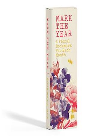 Cover for Gibbs Smith Gift · Mark the Year Bookmark Box: A Floral Bookmark for Each Month (Trycksaker) (2025)