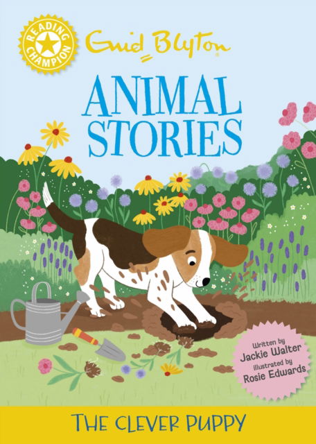 Cover for Jackie Walter · Reading Champion: Enid Blyton animal stories: The Clever Puppy: Yellow Band 3 (Hardcover Book) (2025)