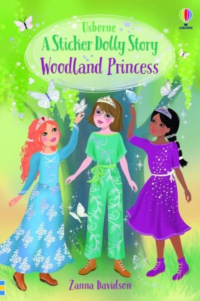 Cover for Zanna Davidson · Woodland Princess - Sticker Dolly Stories (Hardcover Book) (2021)