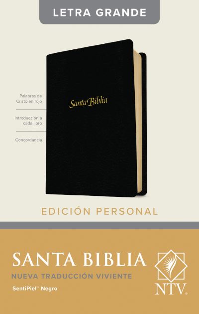 Cover for Tyndale · Santa Biblia NTV, Edicion personal, letra grande (Letra Roja (Leather Book) (2021)