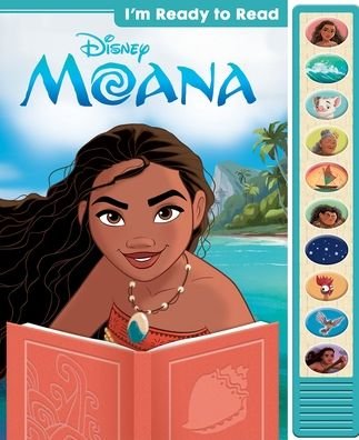 Cover for PI Kids · Disney Moana: I'm Ready to Read Sound Book (Hardcover Book) (2022)