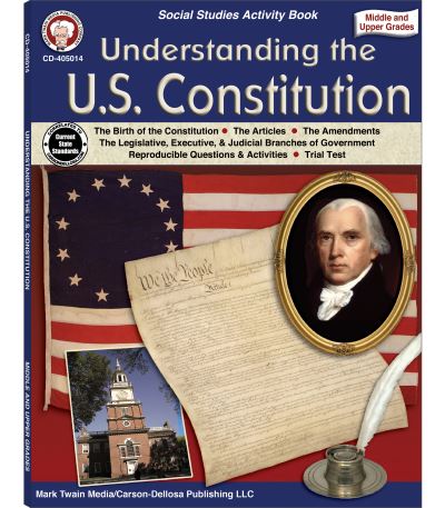 Cover for Senior Lecturer Mark Strange · Understanding the U.S. Constitution, Grades 5 - 12 (Hardcover Book) (2018)