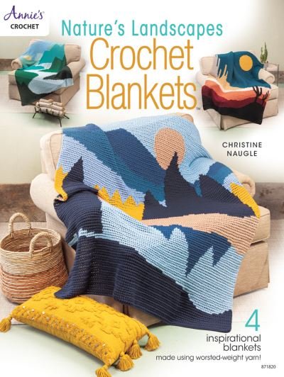 Cover for Christine Naugle · Nature's Landscapes Crochet Blankets (Paperback Book) (2021)