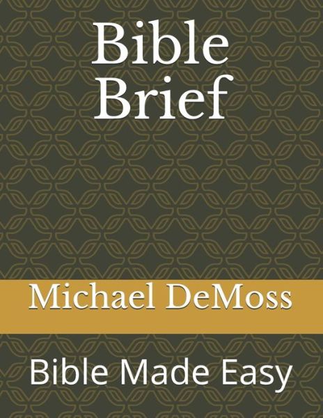 Cover for Evan DeMoss · Bible Brief (Paperback Book) (2019)