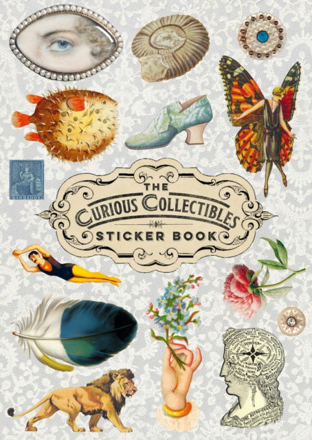 Cover for The Curious Collectibles Sticker Book (Paperback Book) (2025)
