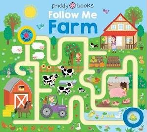 Cover for Priddy Books · Follow Me Farm - Follow Me Maze Books (Board book) (2021)