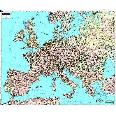 Europe Political - Michelin rolled & tubed wall map Encapsulated: Wall Map - Michelin - Books - Michelin Editions des Voyages - 9782067142916 - April 17, 2009