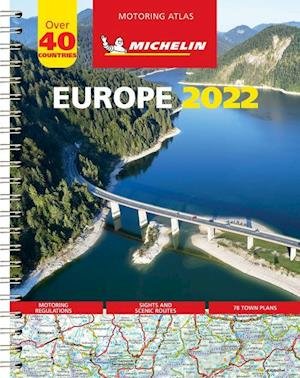 Cover for Michelin · Europe 2022 - Tourist and Motoring Atlas (A4-Spiral) (Spiral Book) (2022)