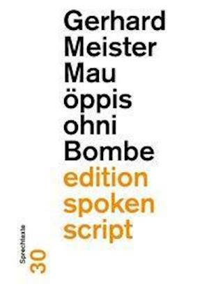 Cover for Meister · Mau öppis ohni Bombe (Book)