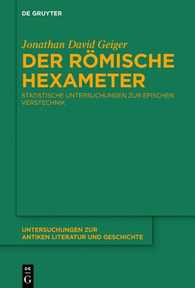 Cover for Geiger · Der römische Hexamater (Book) (2020)