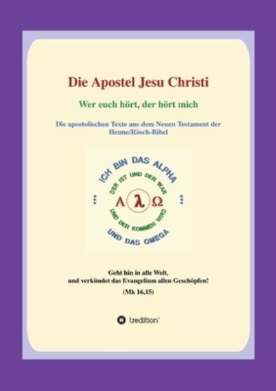 Cover for Georg P Loczewski · Die Apostel Jesu Christi (Paperback Book) (2021)