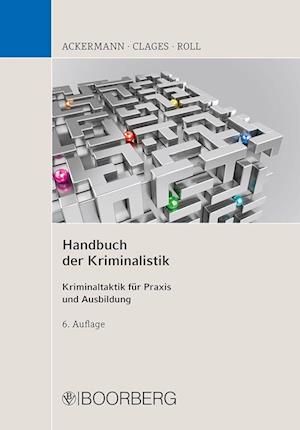 Cover for Rolf Ackermann · Handbuch der Kriminalistik (Paperback Bog) (2022)