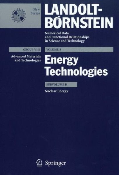 Cover for Z Alkan · Nuclear Energy (Gebundenes Buch) (2005)