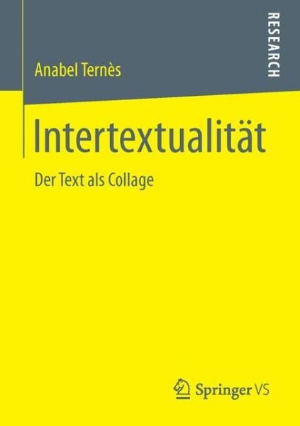 Cover for Ternès · Intertextualität (Bog) (2016)