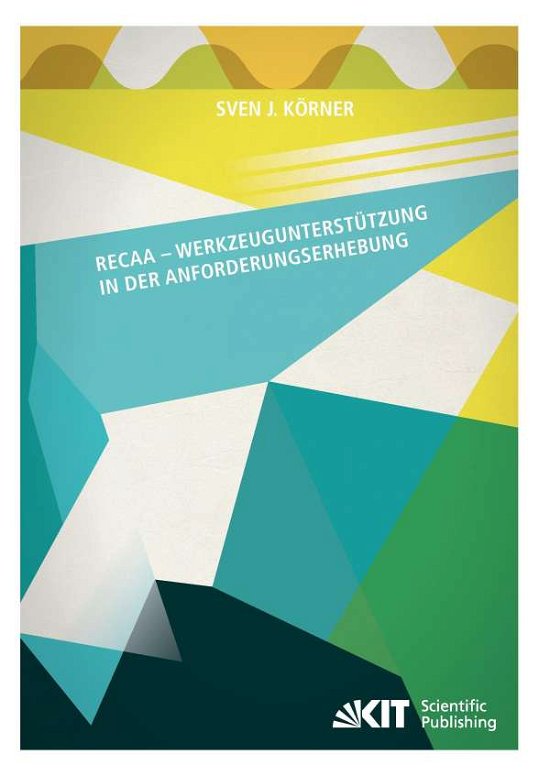 RECAA - Werkzeugunterstützung in - Körner - Boeken -  - 9783731501916 - 4 september 2014