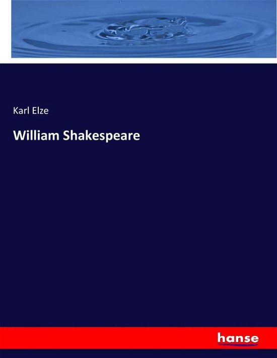 Cover for Elze · William Shakespeare (Buch) (2017)