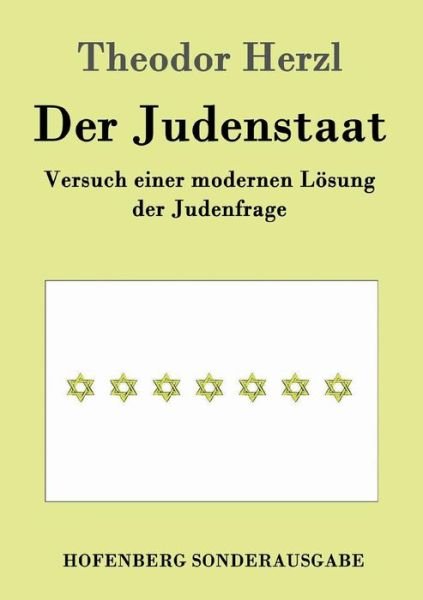 Cover for Herzl · Der Judenstaat (Book) (2019)