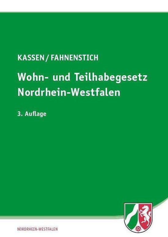 Cover for Kassen · Wohn- und Teilhabegesetz Nordrhe (Book)