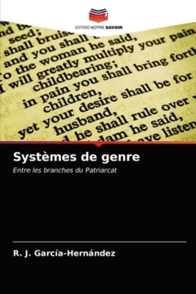 Cover for R J Garcia-Hernandez · Systemes de genre (Paperback Book) (2021)