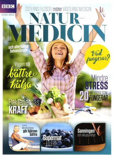 Cover for Naturmedicin : österns filosofi möter västerns medicin (Paperback Book) (2017)