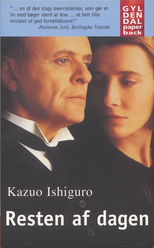 Cover for Kazuo Ishiguro · Resten af dagen (Paperback Bog) [3. udgave] [Paperback] (2002)