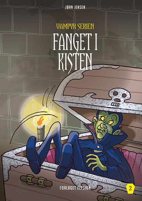 Cover for Jørn Jensen · Vampyr-serien 2: Fanget i kisten (Inbunden Bok) [1:a utgåva] (2018)