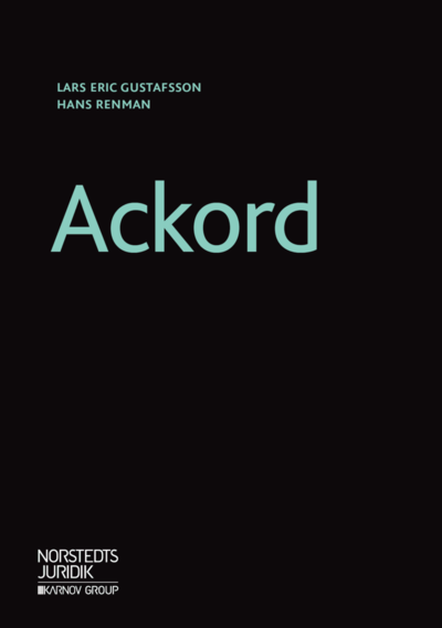 Cover for Hans Renman · Ackord (Bok) (2018)