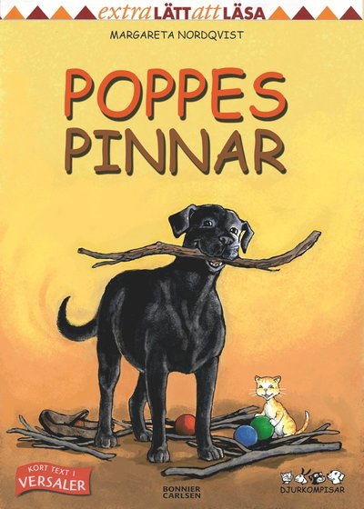 Cover for Margareta Nordqvist · Djurkompisar: Poppes pinnar (Inbunden Bok) (2010)