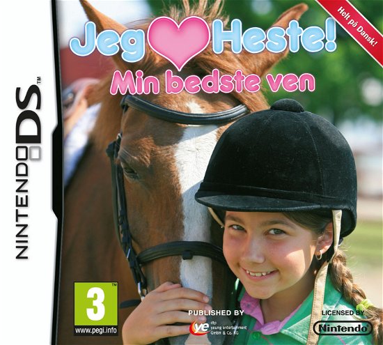 Cover for Spil-nintendo Ds · Jeg elsker heste! Min bedste ven DK (DS) (2010)