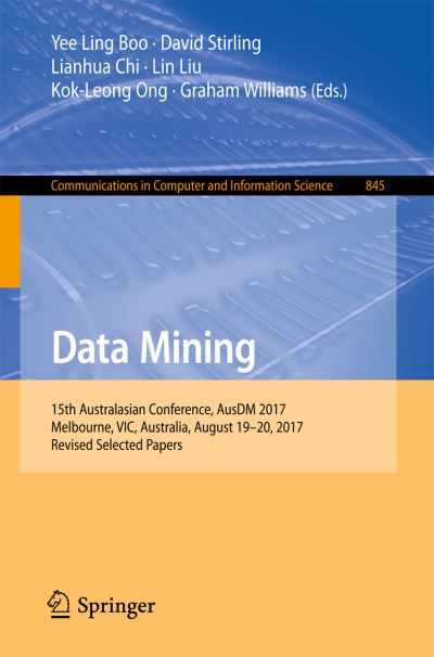 Cover for Data Mining (Book) [1st ed. 2018 edition] (2018)